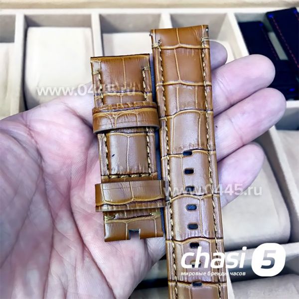 Ремешок Для Часов Panerai коричневый - 26 мм (11124)