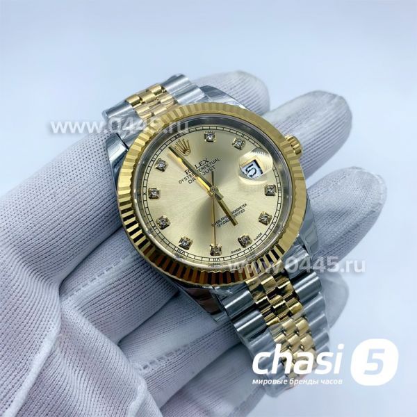 Часы Rolex Datejust Steel and Yellow Gold - Дубликат (12062)
