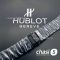 Браслет Hublot для Classic Fusion черный (13002)