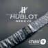Браслет Hublot для Classic Fusion черный (13002)