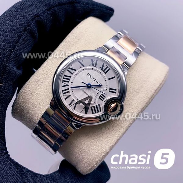 Часы Cartier Ballon Bleu - 33 мм - Дубликат (13912)