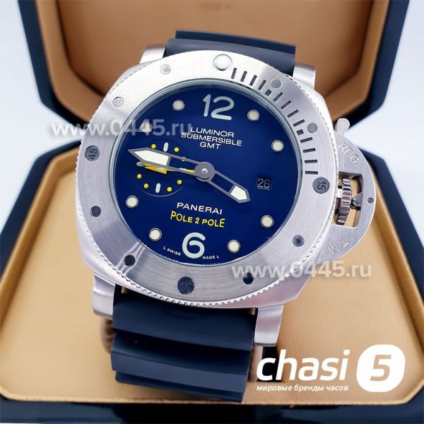 Часы Panerai Luminor Submersible GMT Pole2Pole (16486)