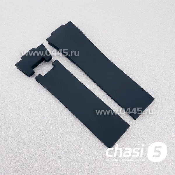 Каучуковый Ремешок Ulysse Nardin черный (16820)