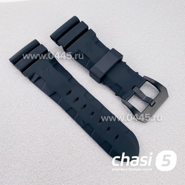 Ремешок Panerai мужской черный 26 мм (16883)