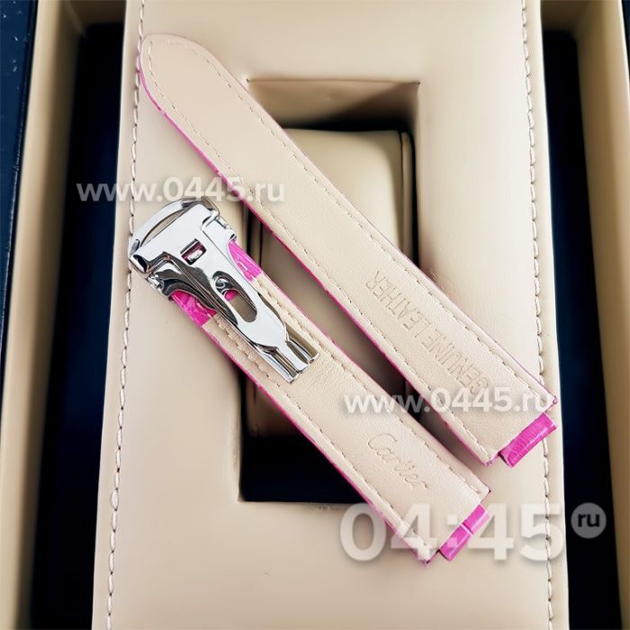 Ремешок Cartier женский розовый (06567)