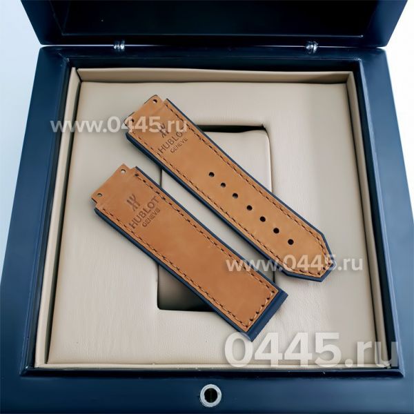 Ремешок Hublot мужской - 22 мм коричневый (09867)